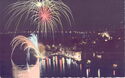 Fireworks and illuminations over the city and the quays