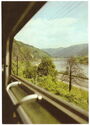 View of the Elbe valley from the train window