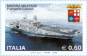 Carrier Cavour and Military Navy Coat of Arms