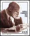 150th Anniversary of the Birth of Gabriele d'Annunzio