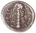 1 Denarius (Sicinia and Copoinia - Quintus Sicinius)