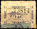 Federated Malay States Railways - Newspaper Stamp