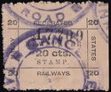 Federated Malay States Railways - Newspaper Stamp