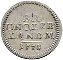 2½ Kreuzer (=1⁄48 Conventionsthaler)
