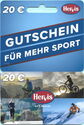 Gutschein für mehr Sport