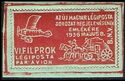 Magyar legiposta air mail stamp show vi filprok