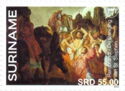 The Stoning of St. Stephen by Rembrandt