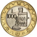 1,000 Lire (Heraldic Lion)