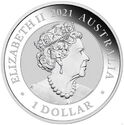 1 Dollar (Australian Silver Swan P5)