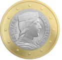1 Euro (The Latvian Maiden)