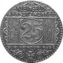 25 Pfennig (Kattenbeck's Zwieback Baeckerei)