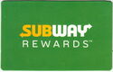 Subway Rewards