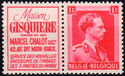 PUB Gisquière Chalot + King Leopold III 1F