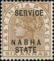 Queen Victoria (1819-1901) (overprint)