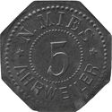 5 Pfennig (N. Mies)