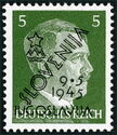 Adolf Hitler, overprinted