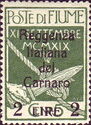 Overprint "Reggenza Italiana del Carnaro"