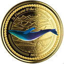 10 Dollars (Humpback Whale - Coloured)