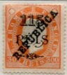 King Luis I, overprinted