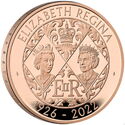 5 Pounds (Honours the life and legacy of Her Late Majesty Queen Elizabeth II - Gold)