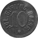10 Pfennig (Jul. Görling Nachf.)
