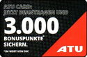 3.000 Bonuspunkte sichern