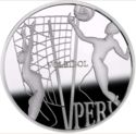 1 Nuevo Sol (7th Ibero-American: Olympic Sports. Volleyball)