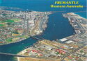 Fremantle. Aerial View of Harbour and Swan River