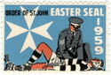 Order of St. John Easter Seal 1959
