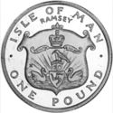 1 Pound (Manx Town Series, Ramsey)