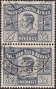 King George VI (1895-1952) - se-tenant pair