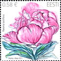 Peony (Paeonia lactiflora) (Perf 13:12 3/4)