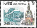 Nantes (Loire Atlantique) : The Tram and Tower