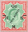 King Edward VII - overprinted and surcharged