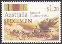 Australians Advancing at Battle of El Alamein