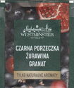 Czarna Porzecka Żurawina Granat, paper bag, mat