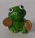 Frog with a cymbal