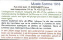 Musée Somme 1916