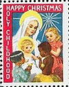 Holy Childhood Happy Christmas Madonna and children