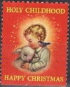Holy Childhood Happy Christmas Child with lamb