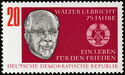 75th Birthday of Walter Ulbricht