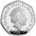 50 Pence (The Snowman™ and The Snowdog - Silver Coloured)