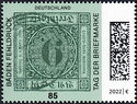 Stamp Day : Baden 1851 Color Error Stamp