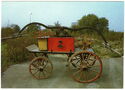 Fire pump on a horse-drawn carriage, 1871