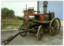 Fire steam pump on a horse-drawn carriage, 1881