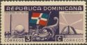 Emblem and Dominican Flag