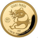 10 Dollars (Giant Panda 40 Anniversary 1982 1/40)