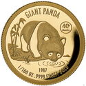 10 Dollars (Giant Panda 40 Anniversary 1987 6/40)