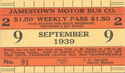 Weekly Pass September 1939