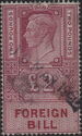 King George VI Foreign Bill £2